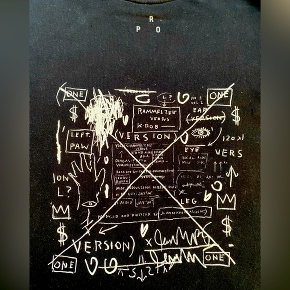 Rome Pays Off Basquiat Sweatshirt, Album Art, Size Small - Picture 5 of 6